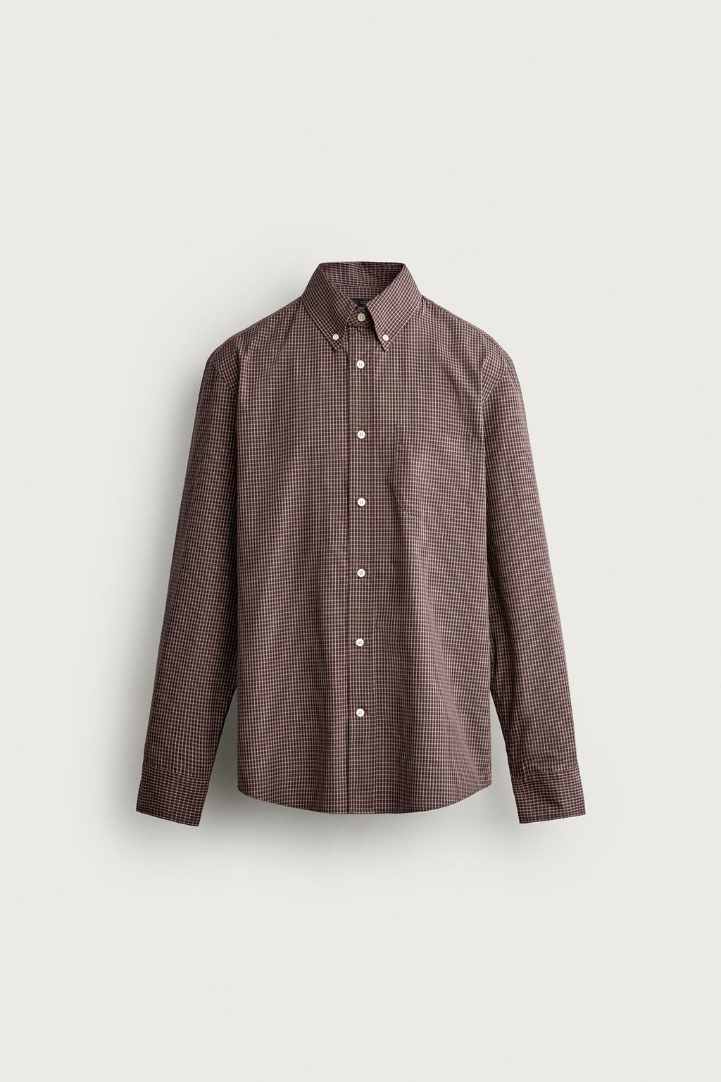 REGULAR FIT CHECK SHIRT