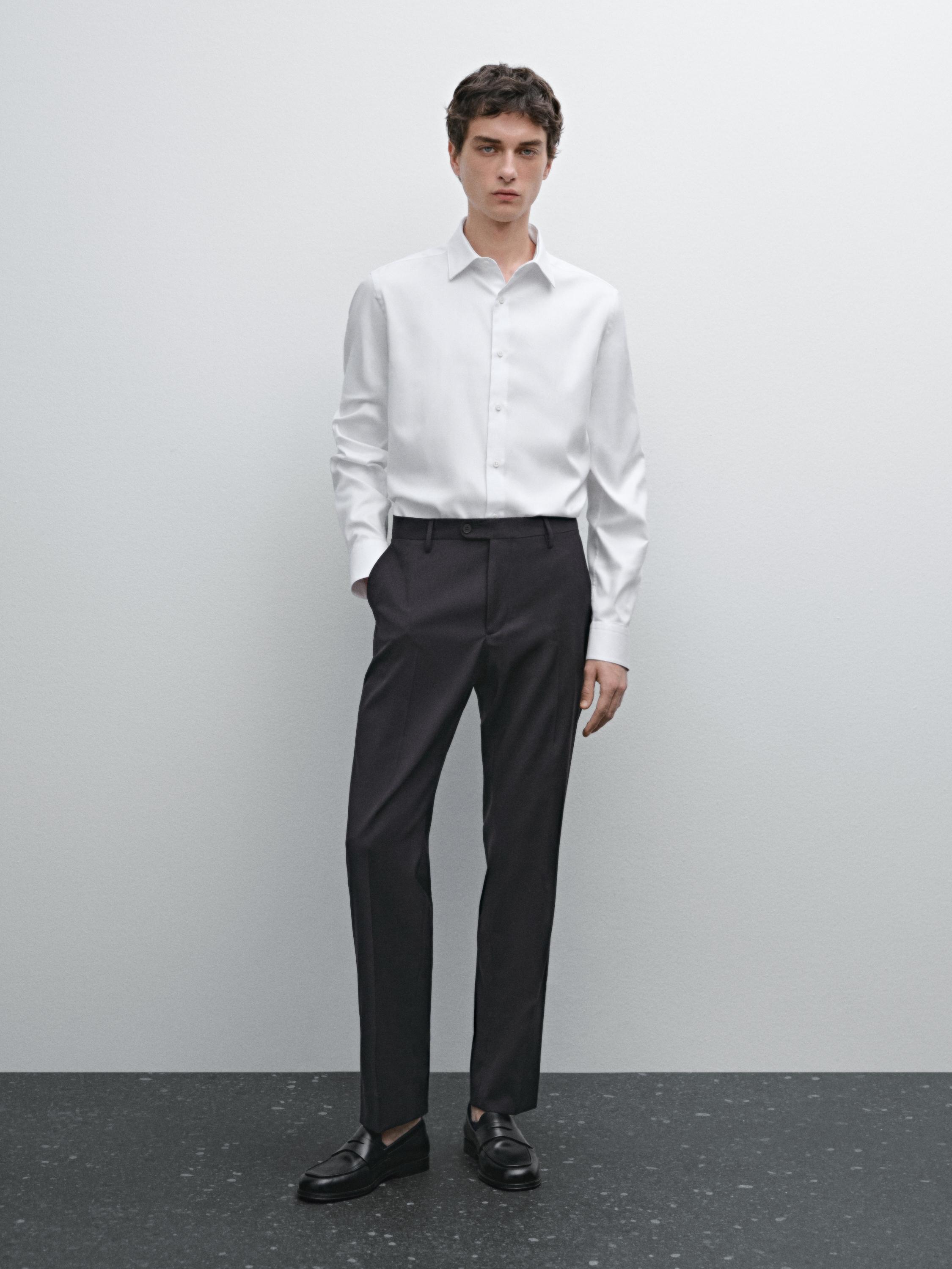 Chemise oxford slim 100 % coton
