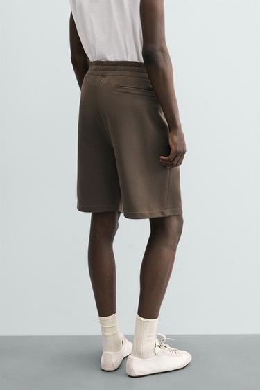 BERMUDA JOGGER REGULAR FIT - Marron de Zara - Image 2