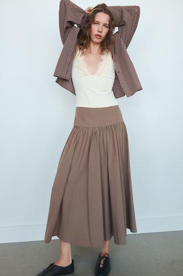 TOP ESTILO LINGERIE - Cru da Zara
