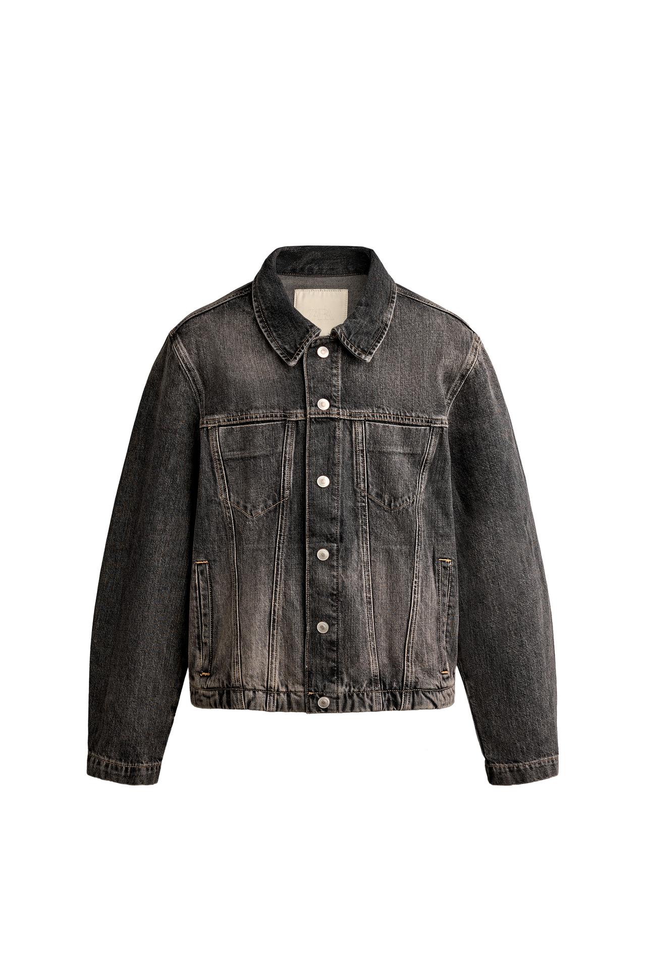 CROPPED FIT DENIM JACKET