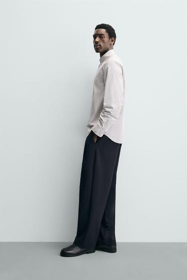 CHECK SHIRT WITH POCKET - Yellow by Zara - Image 3