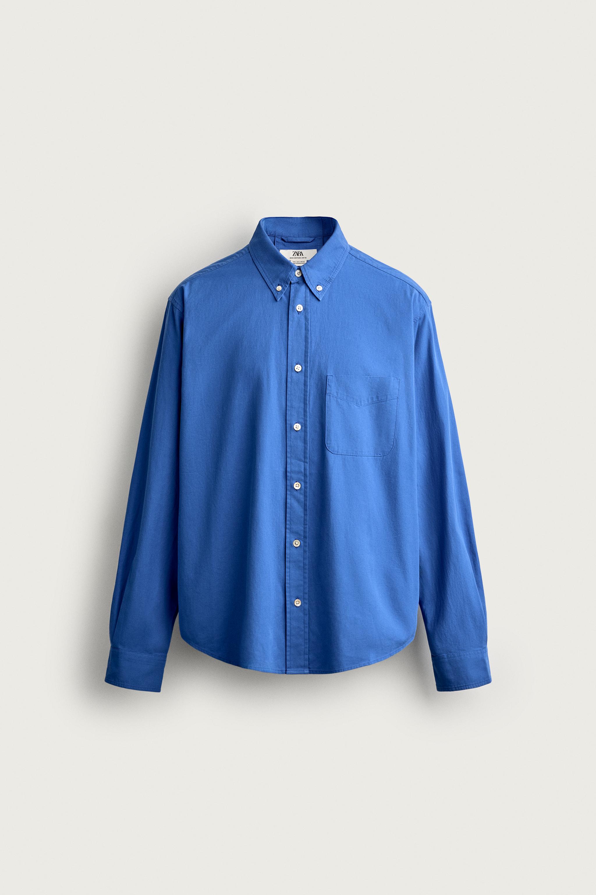 COTTON RELAXED FIT SHIRT