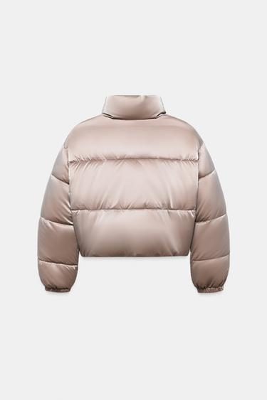 SHINY WATER-REPELLENT WINDBREAKER ANORAK - Cava by Zara - Image 4