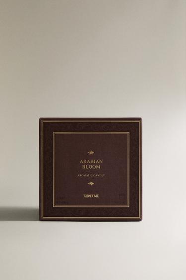 (400 G) ARABIAN BLOOM SCENTED CANDLE - Gold by Zara - Image 4