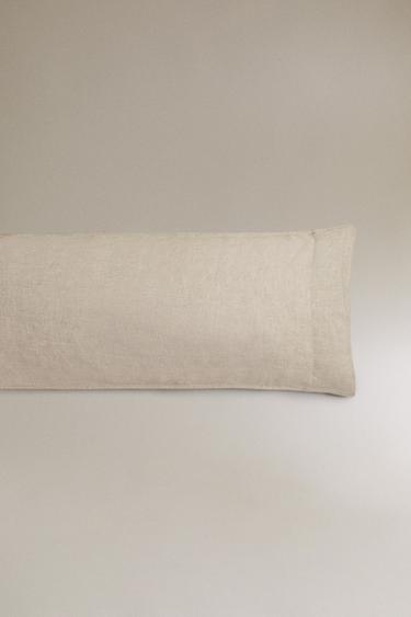 Housse de couette unie (160 GxM ²) - Beige clair de Zara - Image 4