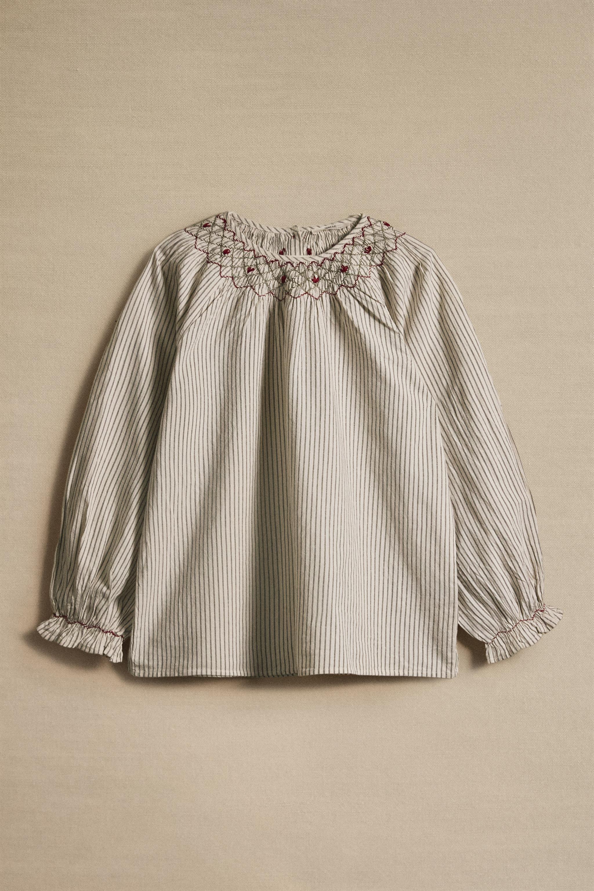 GATHERED STRIPED CHRISTMAS PAJAMA SET (SET OF 2)