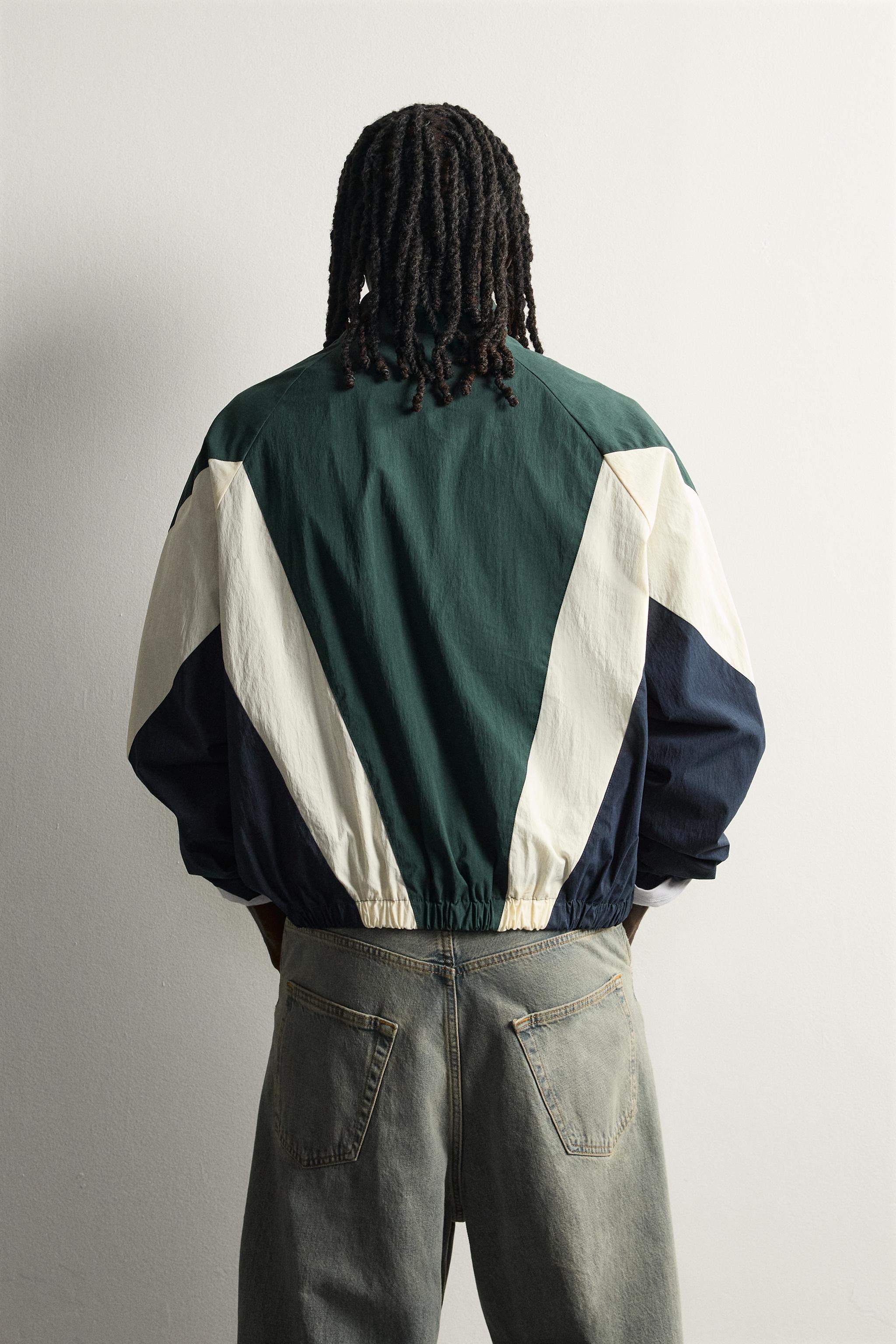 Мужские куртки Zara COLORBLOCK TECHNICAL JACKET — фото 3