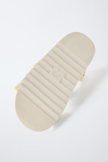 SANDALES TECHNIQUES - Blanc écru de Zara - Image 7