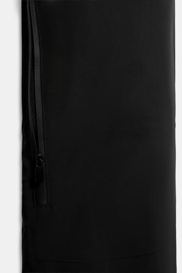 PANTALON À DOUBLE TAILLE RÉSISTANT À L'EAU TECHNOLOGIE RECCO® COLLECTION SKI - Noir de Zara - Image 8