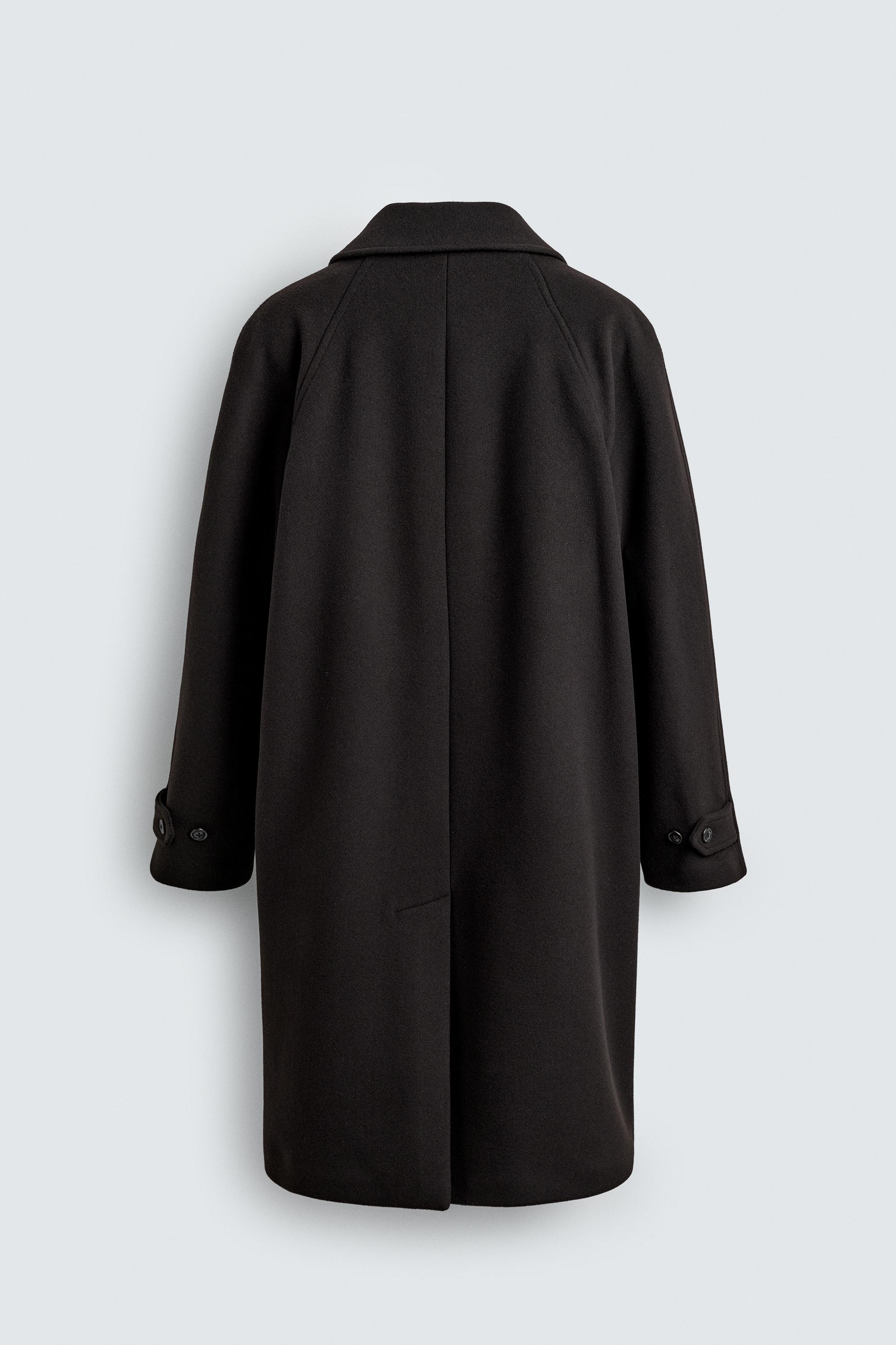 MANTECO® ウールブレンドコート - ブラウン | ZARA Japan / 日本