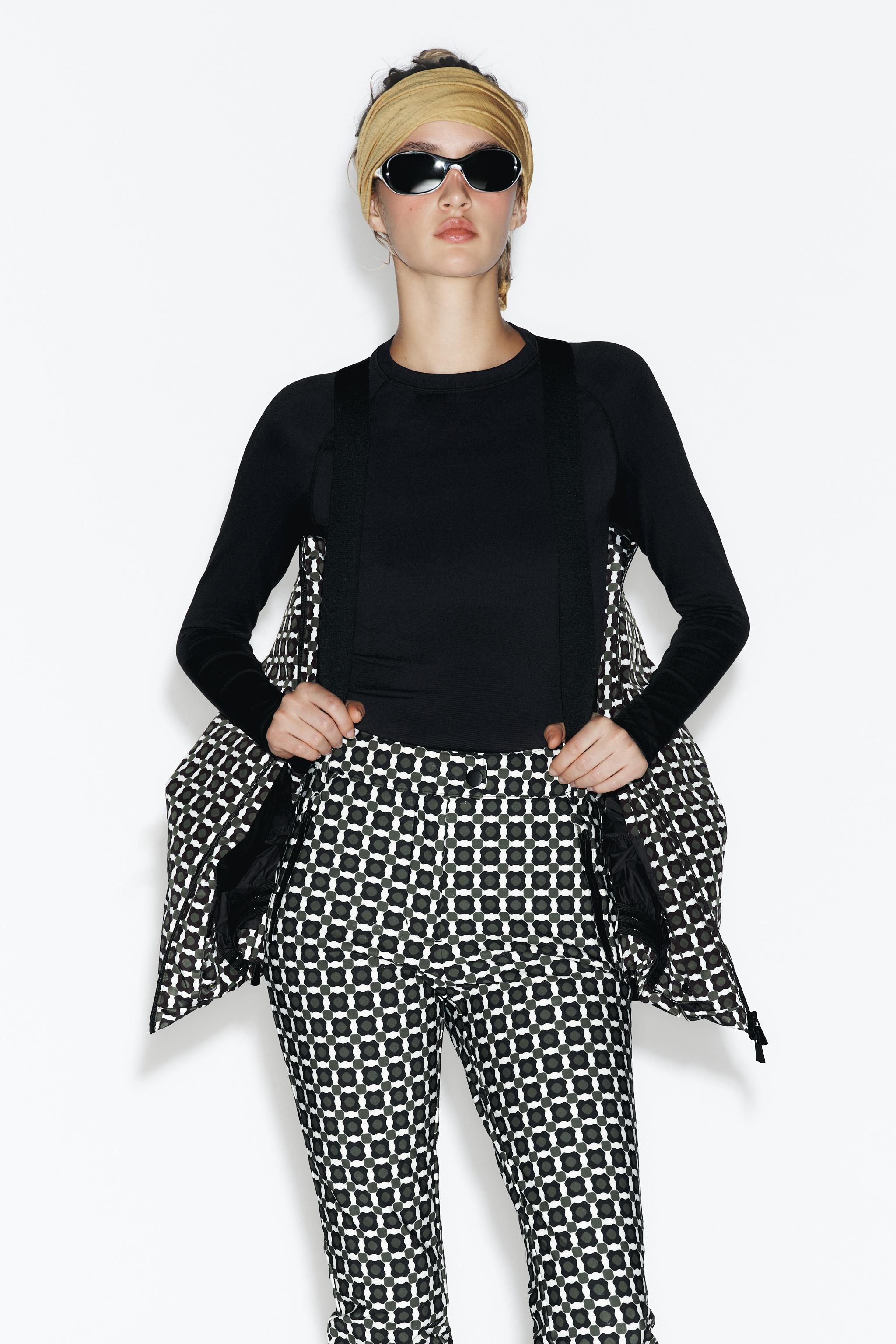 80% DOWN 20% FEATHER PADDED ANORAK WITH HOOD, WATER-RESISTANT, WINDPROOF, RECCO® TECHNOLOGY, SKI COLLECTION