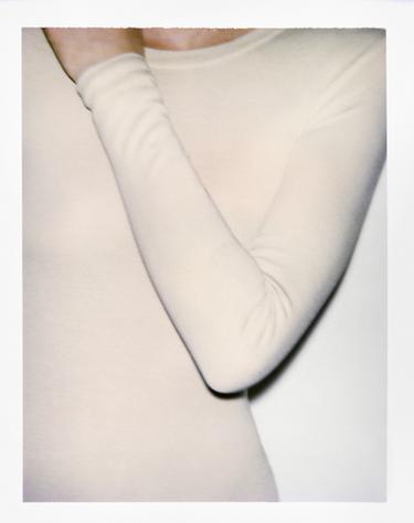 COTTON MODAL BODYSUIT - Ecru by Zara