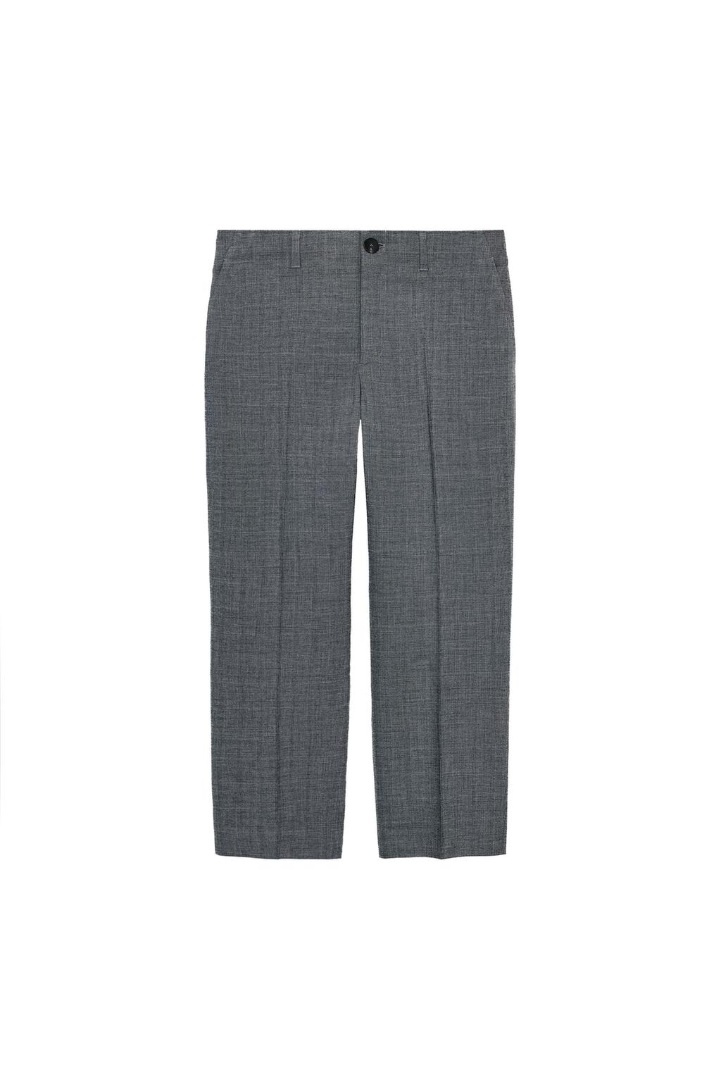 ZW COLLECTION PLAID STRAIGHT PANTS - image 3