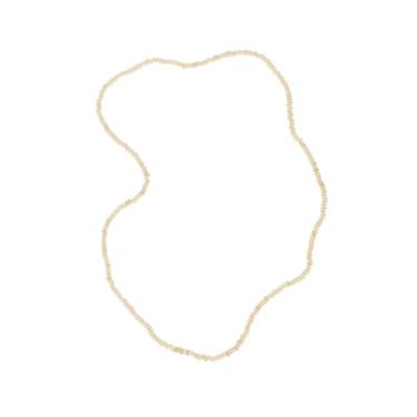 Zaras HALSBAND MED DEKORPÄRLOR AV STEN - Naturfärg