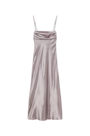SATIN LINGERIE STYLE DRESS