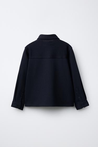 SURCHEMISE CONFORT - Bleu marine de Zara - Image 1