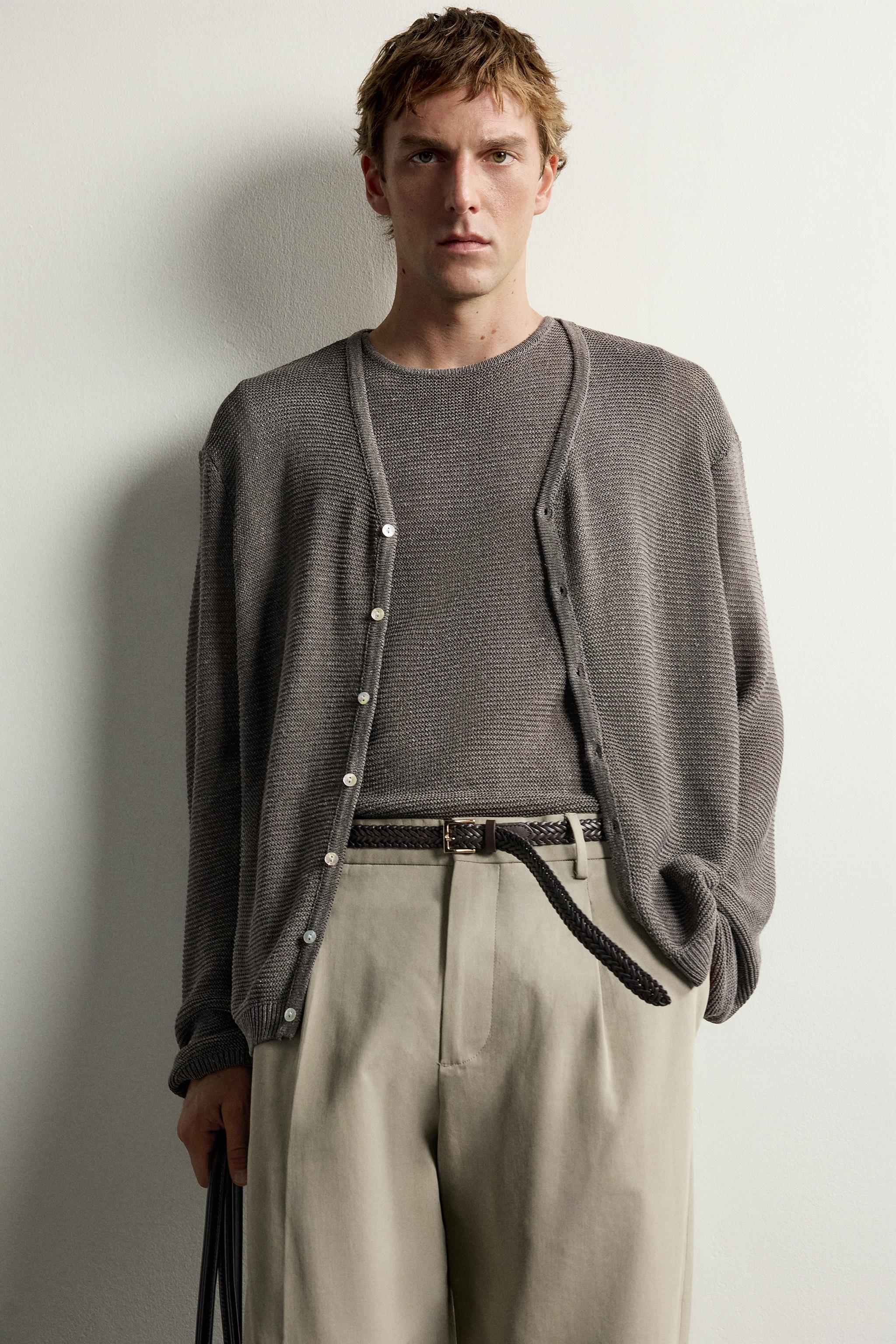 RELAXED FIT CARDIGAN