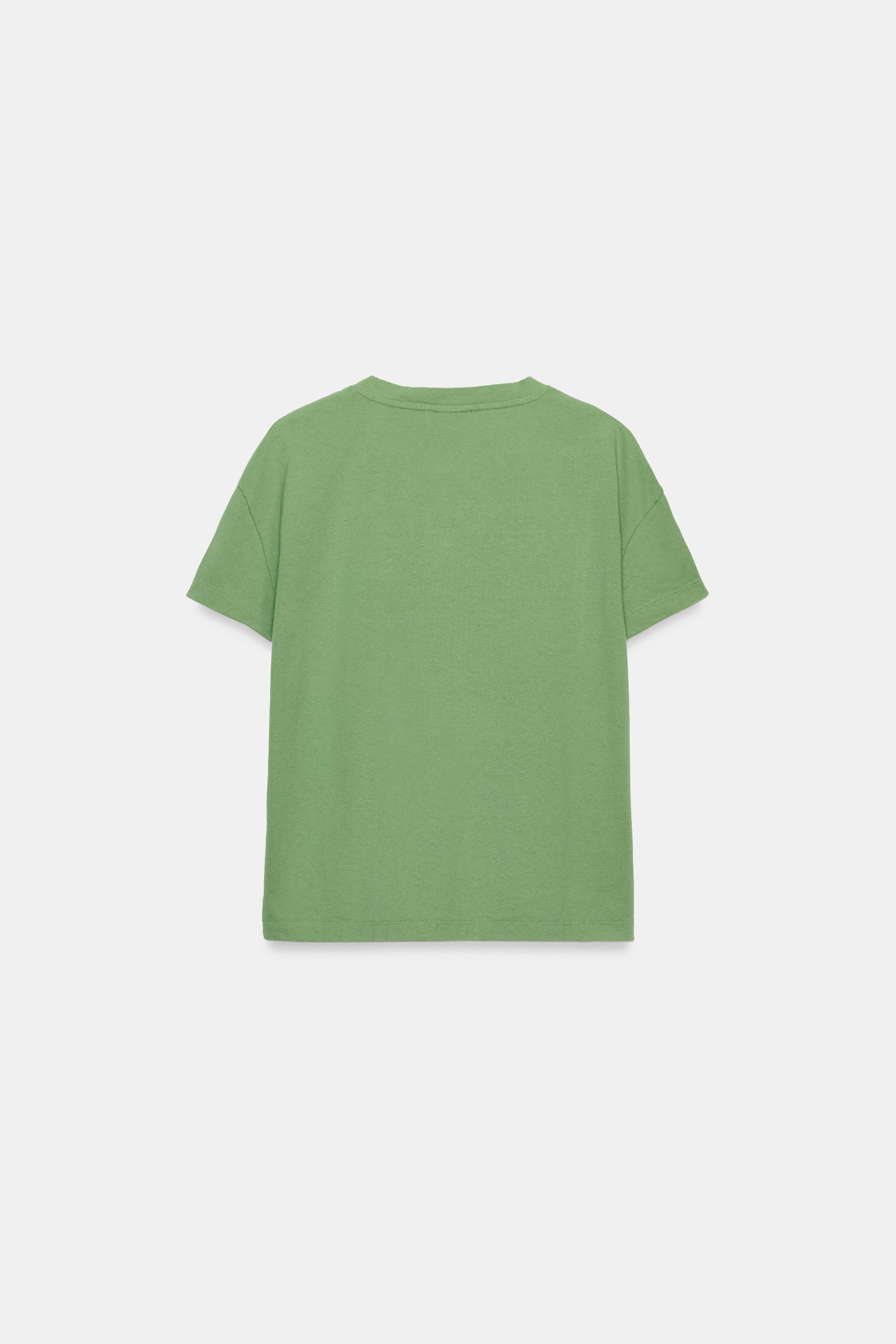 SHORT SLEEVE T-SHIRT — Green