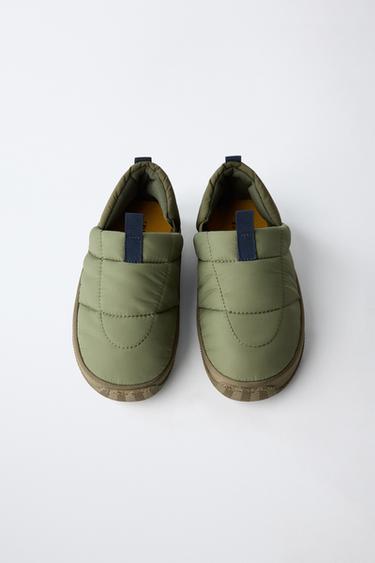 PADDED TRAINERS - Khaki Green by Zara - Image 3