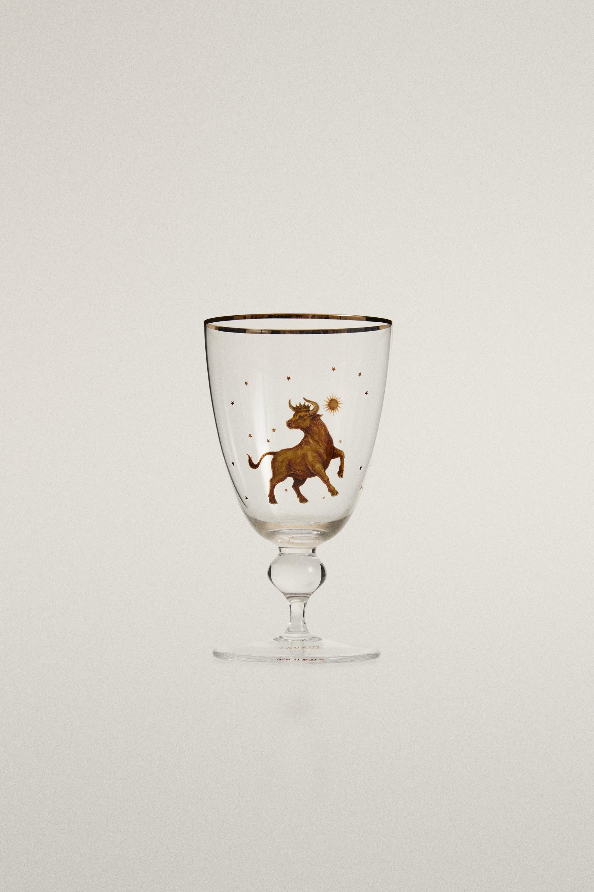 TAURUS ZODIAC GLASS | MARISA BERENSON