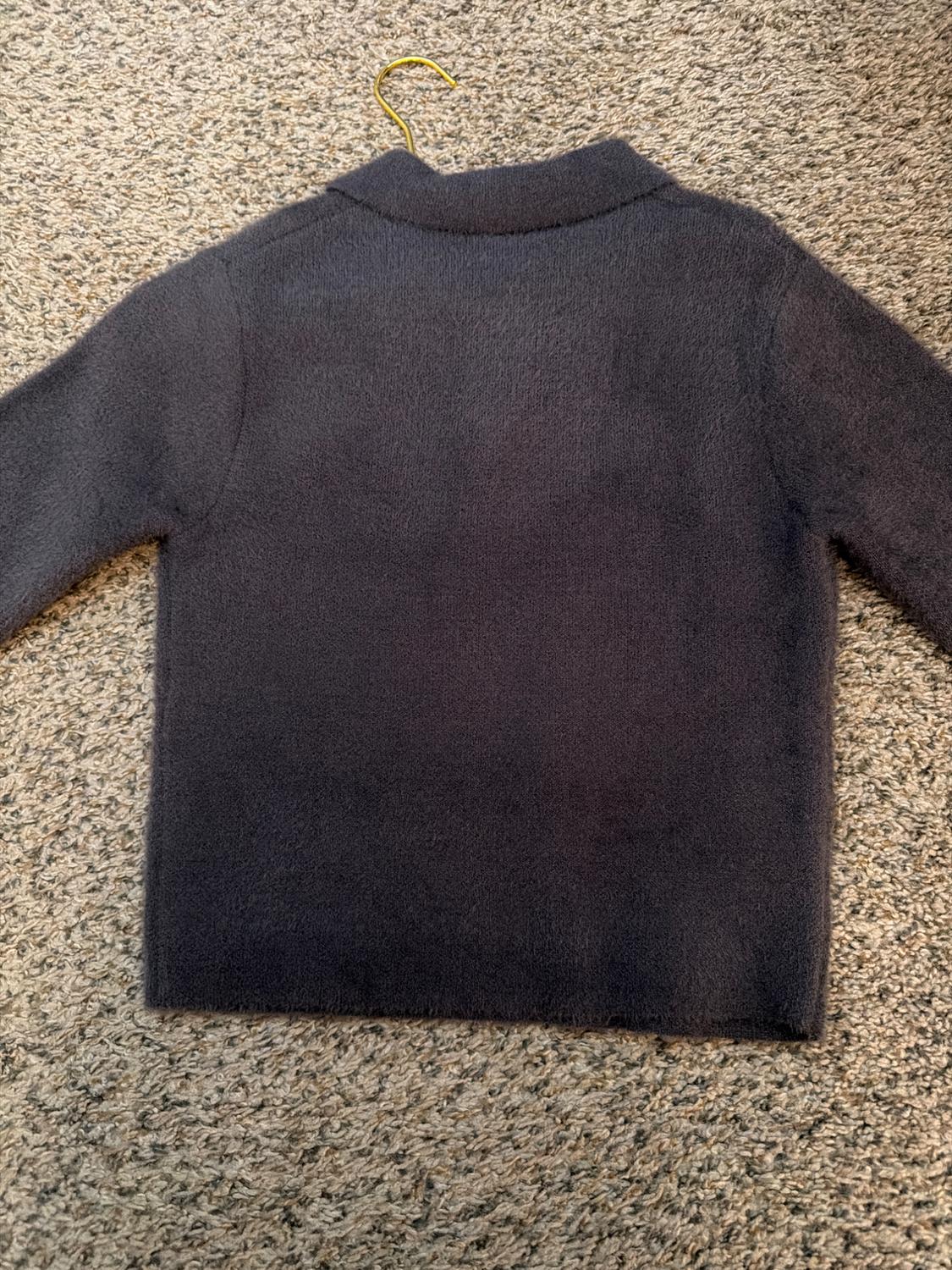 FAUX FUR POLO SHIRT - Image 4