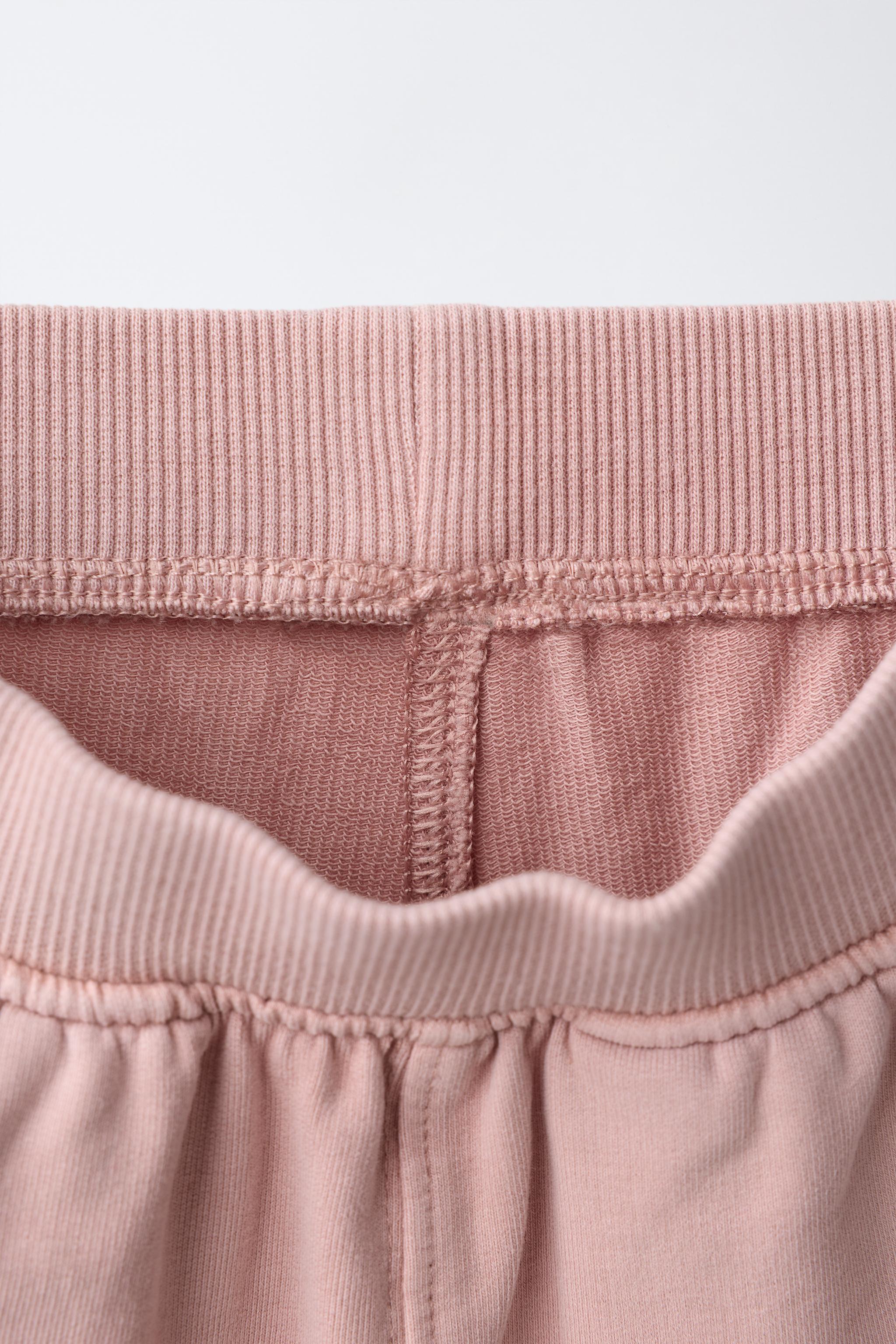 PLAIN WIDE-LEG PANTS