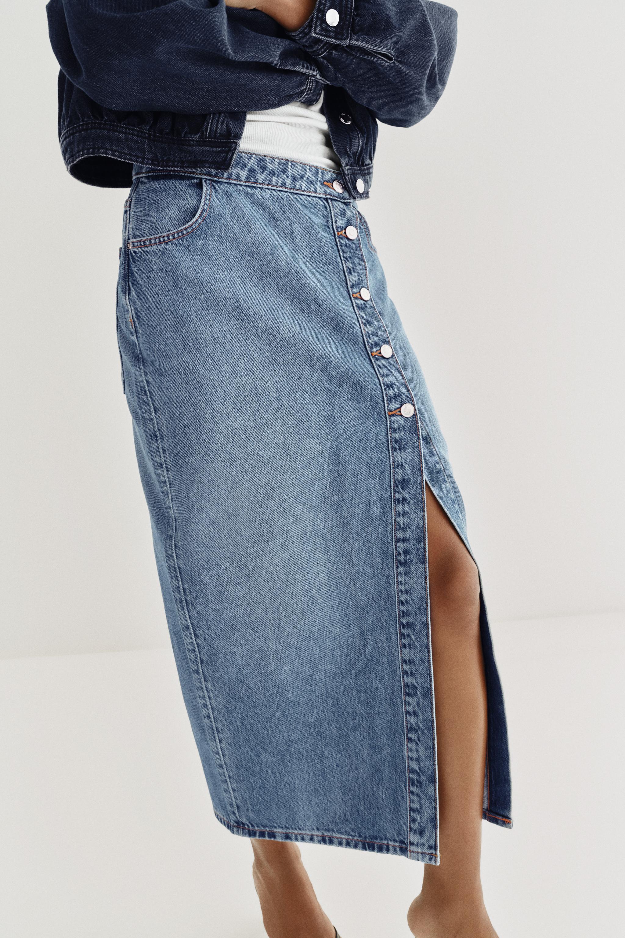 JUPE Z1975 CROISÉE DENIM