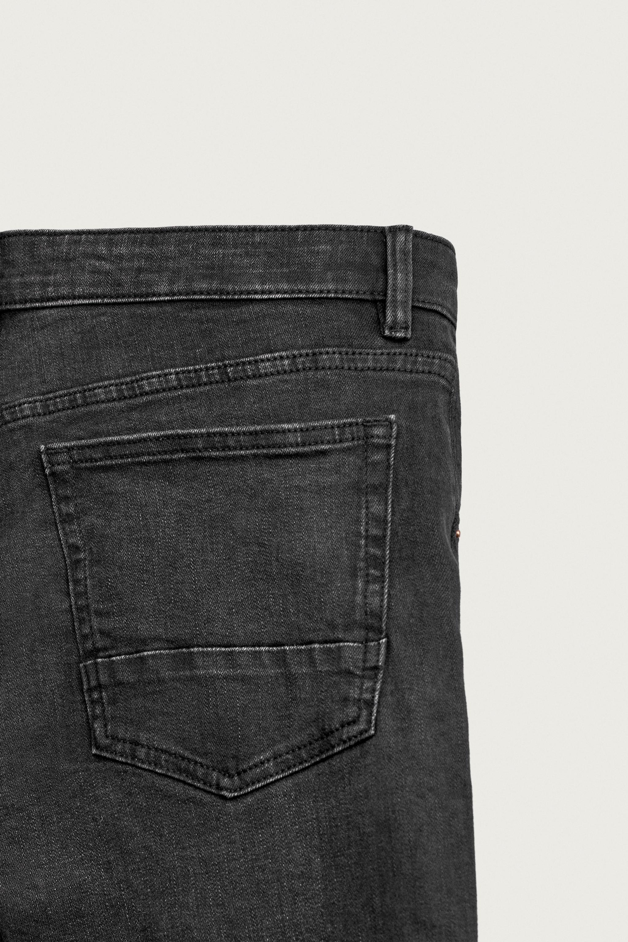 Мужские джинсы Zara DISTRESSED SKINNY FIT JEANS — фото 9