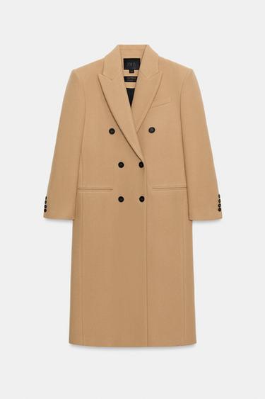 ZW COLLECTION LIMITED EDITION WOOL BLEND COAT - Light camel by Zara - Image 0