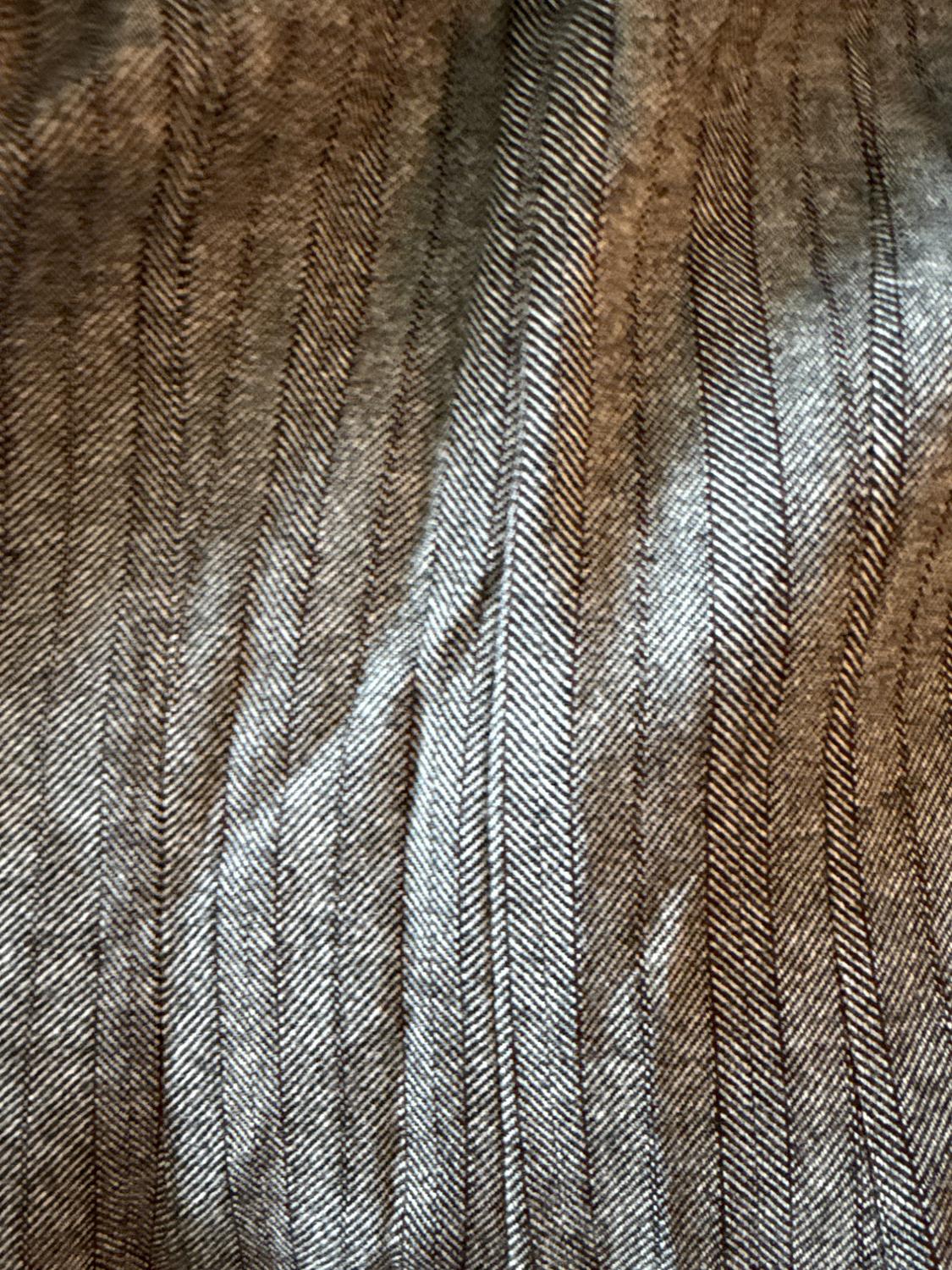 HERRINGBONE GODETS DRESS ZW COLLECTION - Image 3