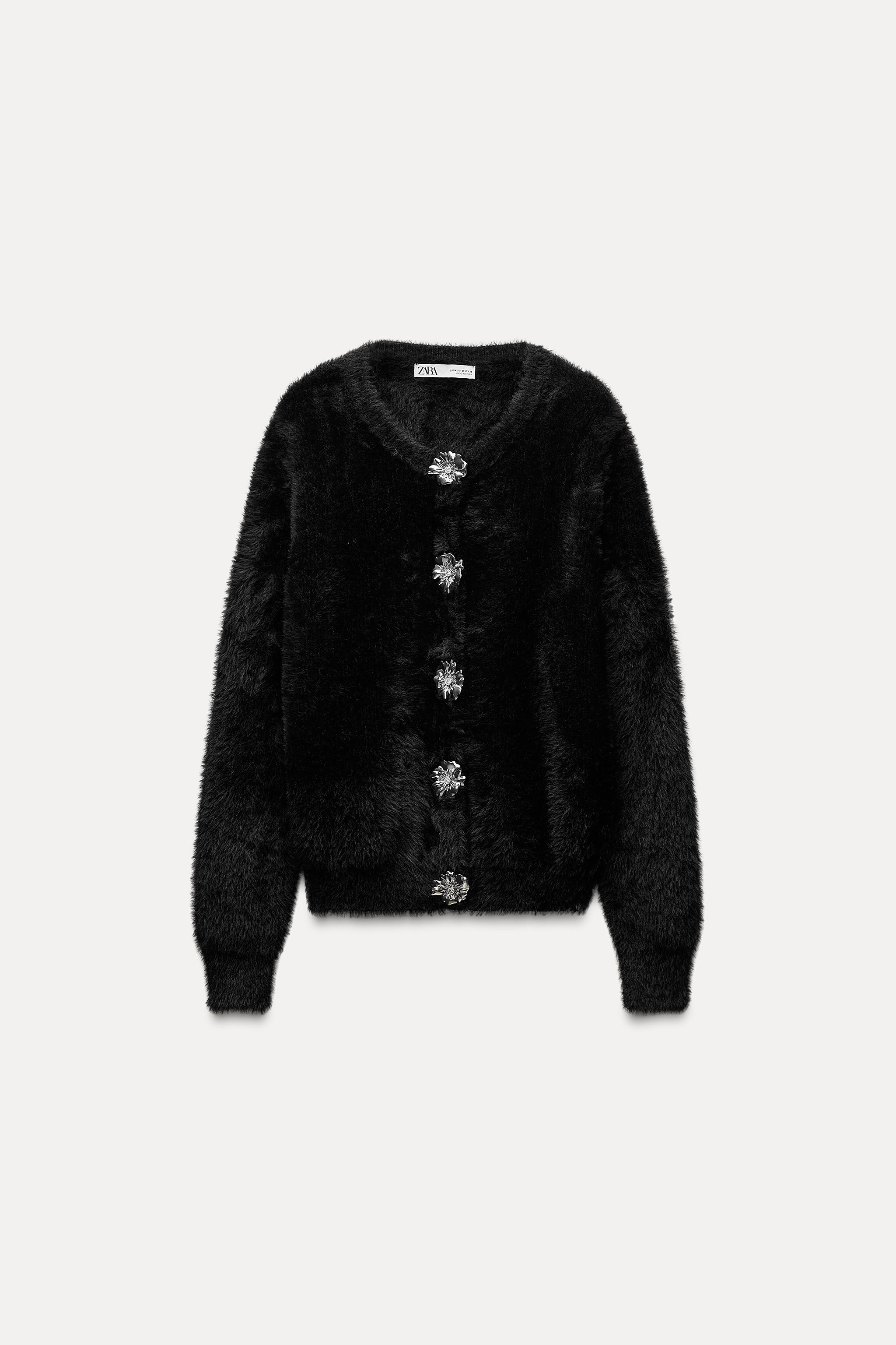 zara カーディガン 安い ニット