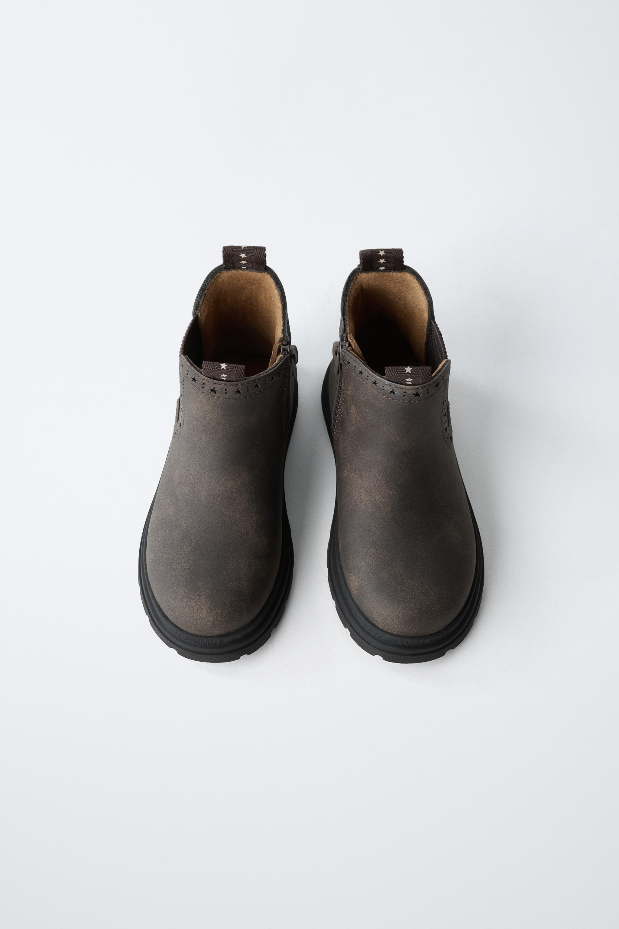 Детские ботинки Zara STAR CHELSEA ANKLE BOOTS — фото 4
