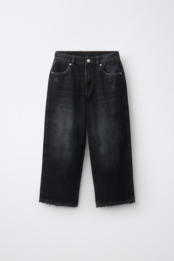 JEANS BAGGY ESTRELLAS - Azul de Zara - Imagen 0