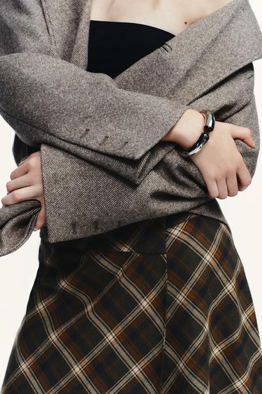 BRACELET RIGIDE PIERRE - Argent de Zara - Image 1