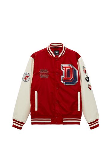 CONTRAST BOMBER JACKET