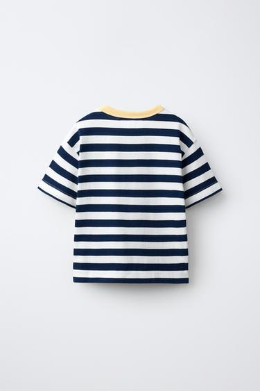 HEAVYWEIGHT STRIPED T-SHIRT — striped 2