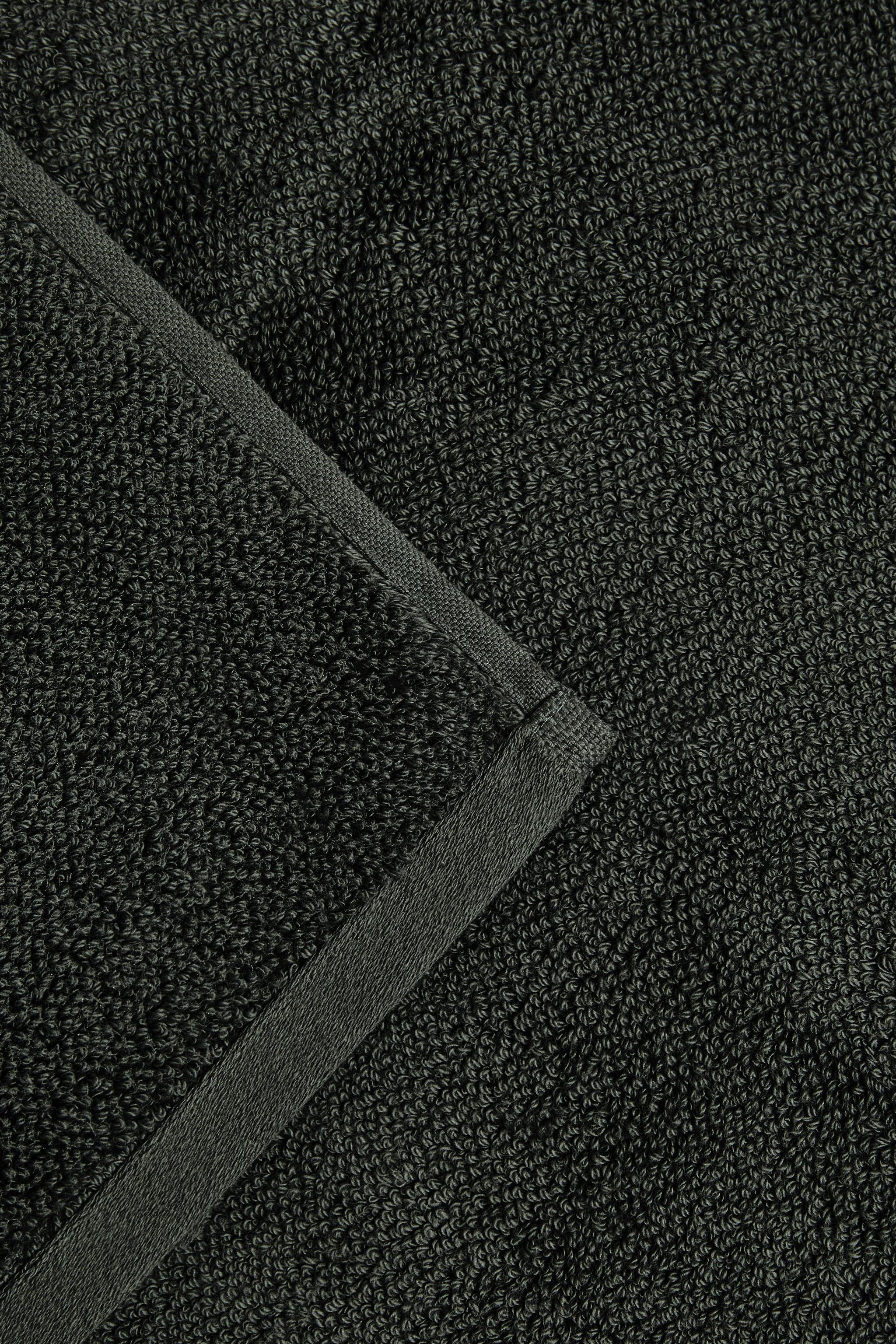 COTTON RICE STITCH BATH MAT