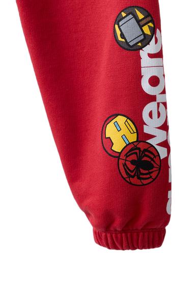 THE AVENGERS © MARVEL JOGGERS - Red by Zara