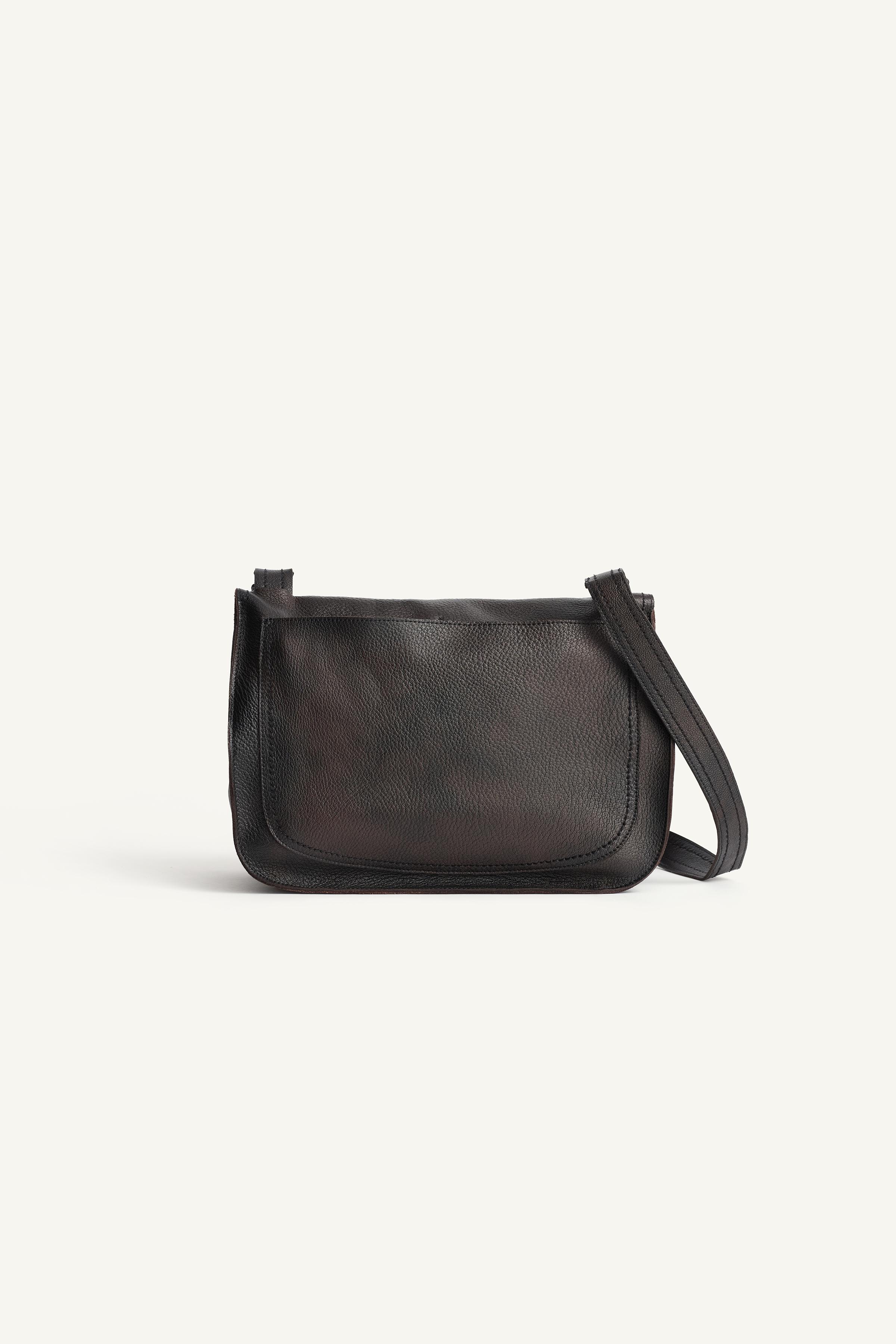 SAC BANDOULIÈRE CUIR CLOUS