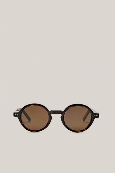 Zara Round sunglasses - LIMITED EDITION - Brown