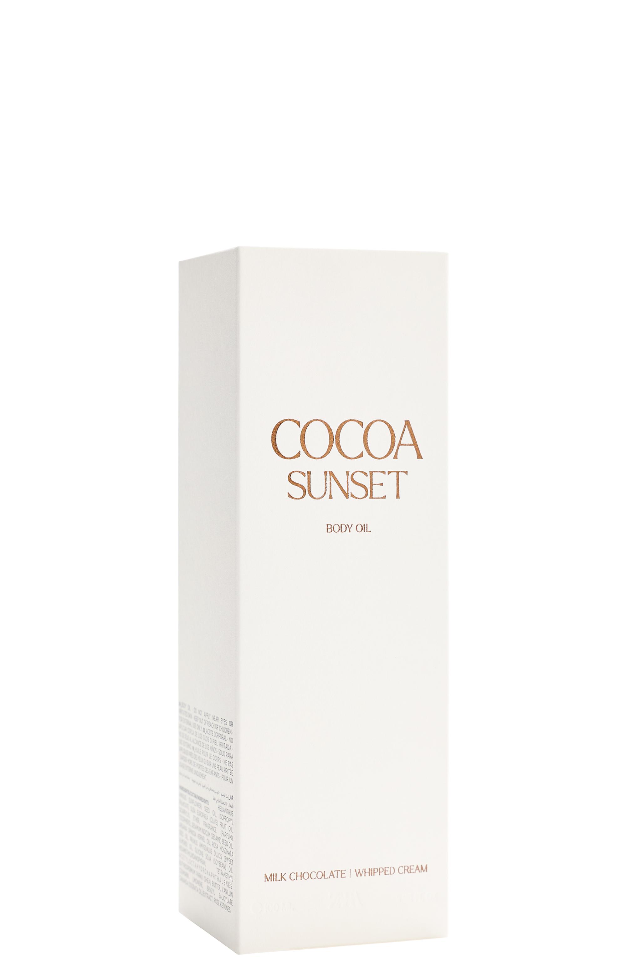 COCOA SUNSET BODY OIL 100 ML / 3.4 oz — TINTED LEATHER