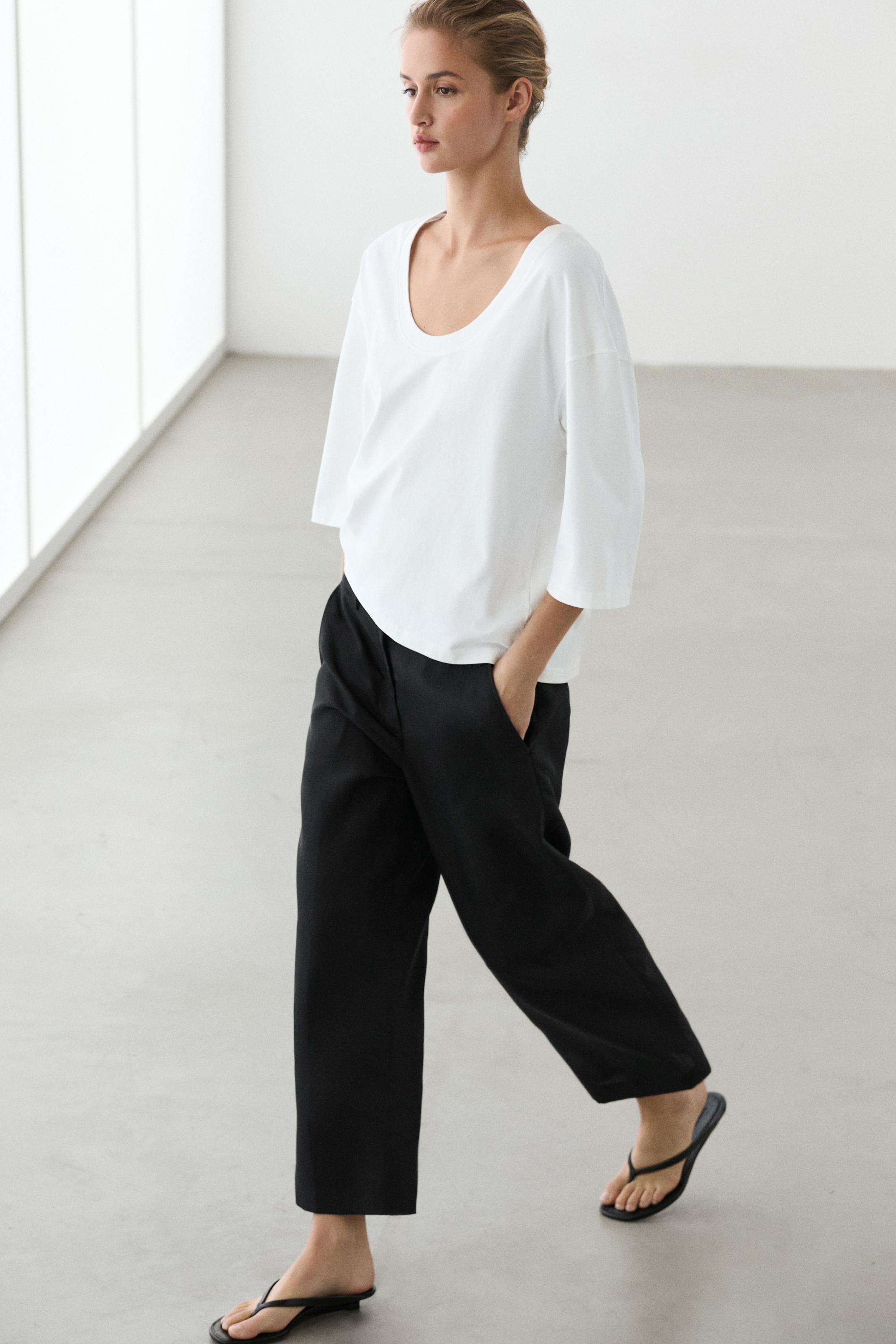 Slim fit capris