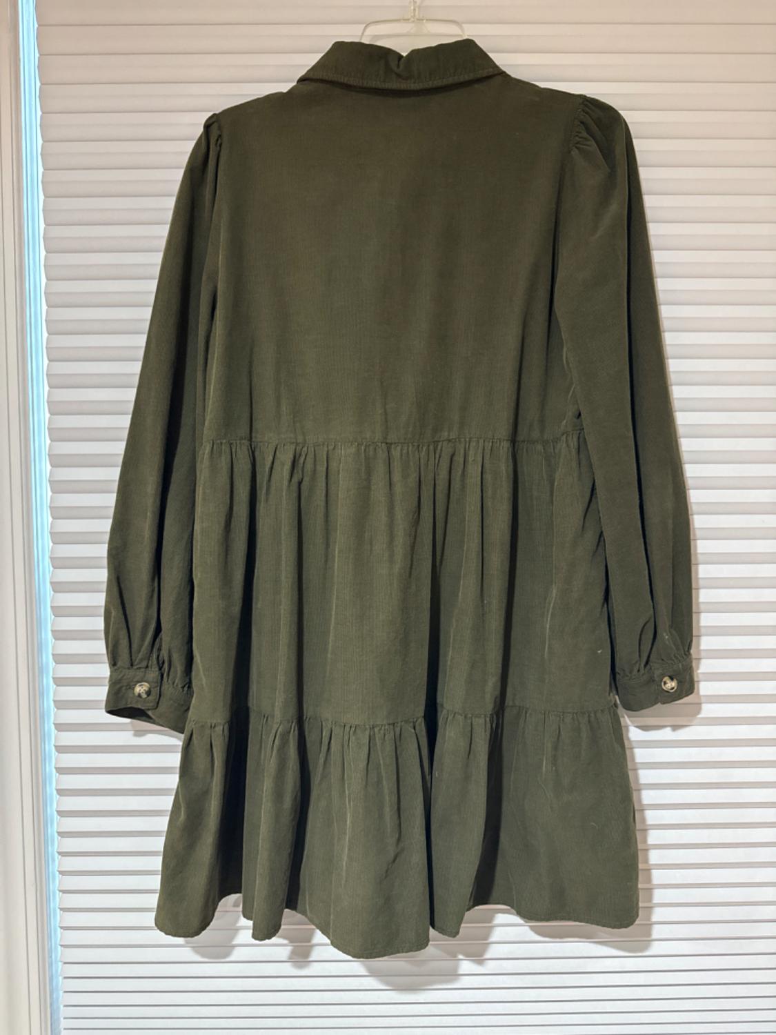 CORDUROY MINI DRESS - Image 2