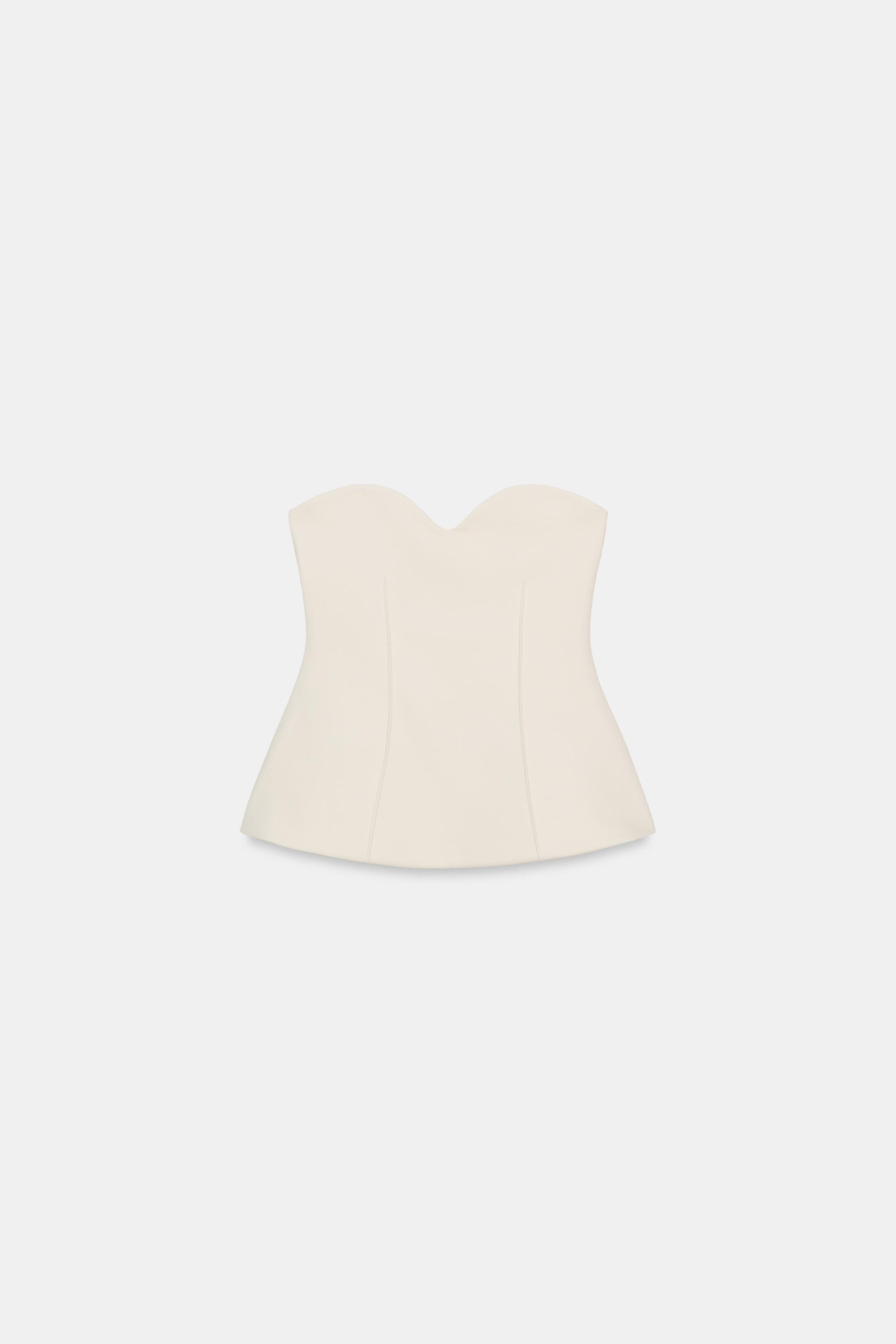 SWEETHEART NECKLINE BANDEAU TOP
