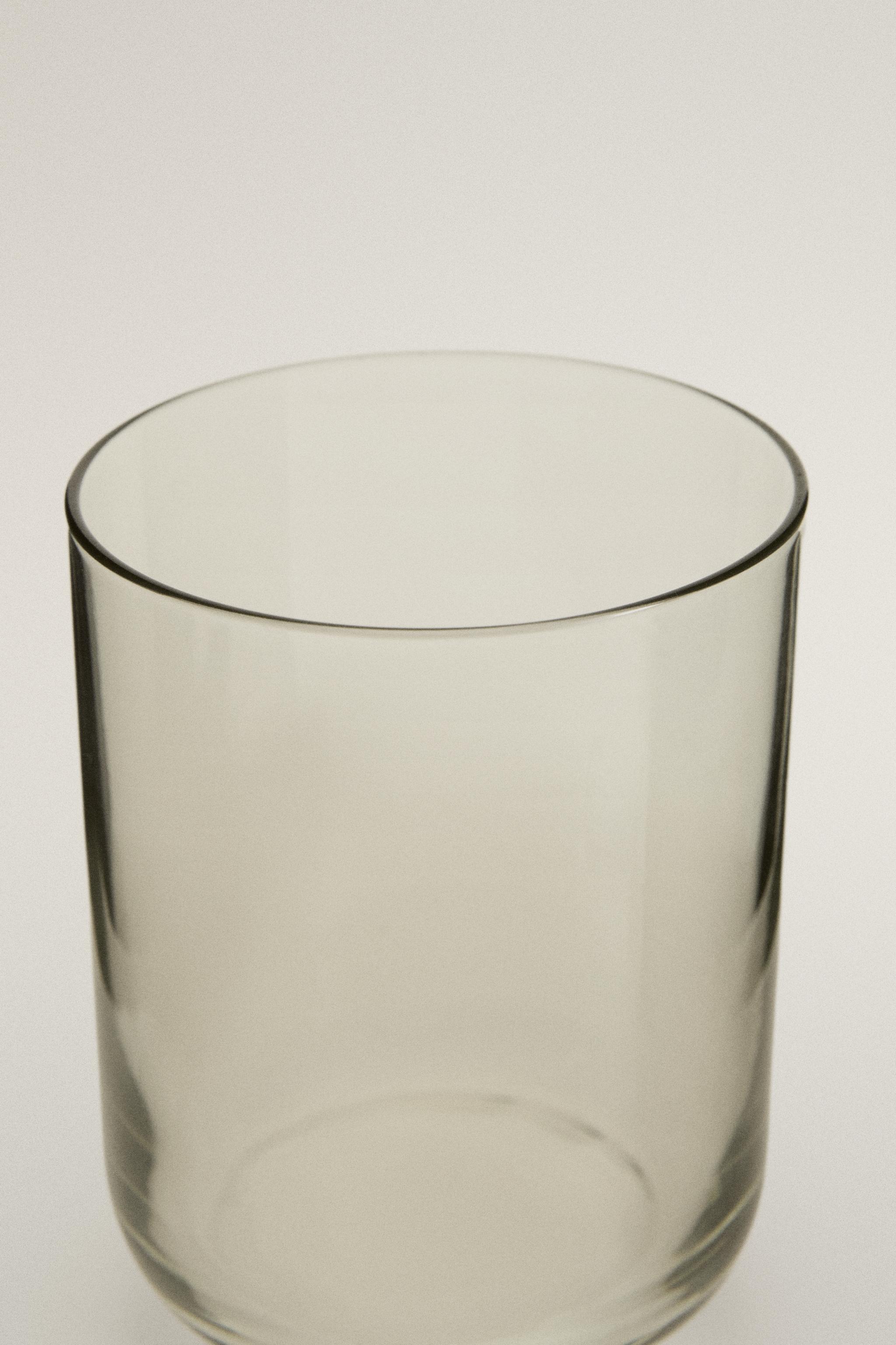 SOLID COLOR GLASS TUMBLER — Green