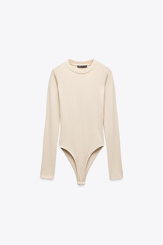 Rayas Zara Jersey Basico Blusa Manga Larga Jersey Rayas Manga