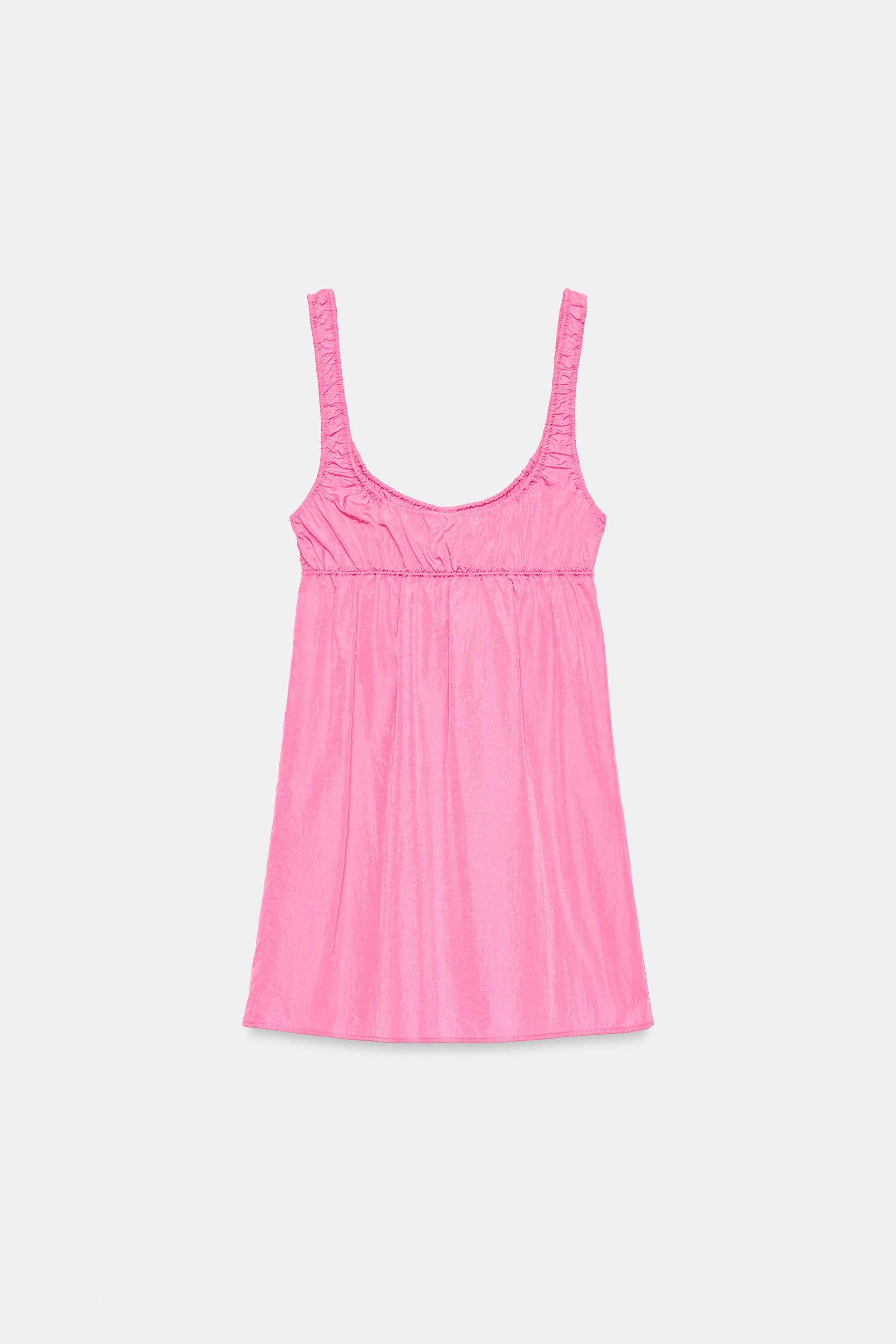 ROBE COURTE EN NYLON À STOPPERS