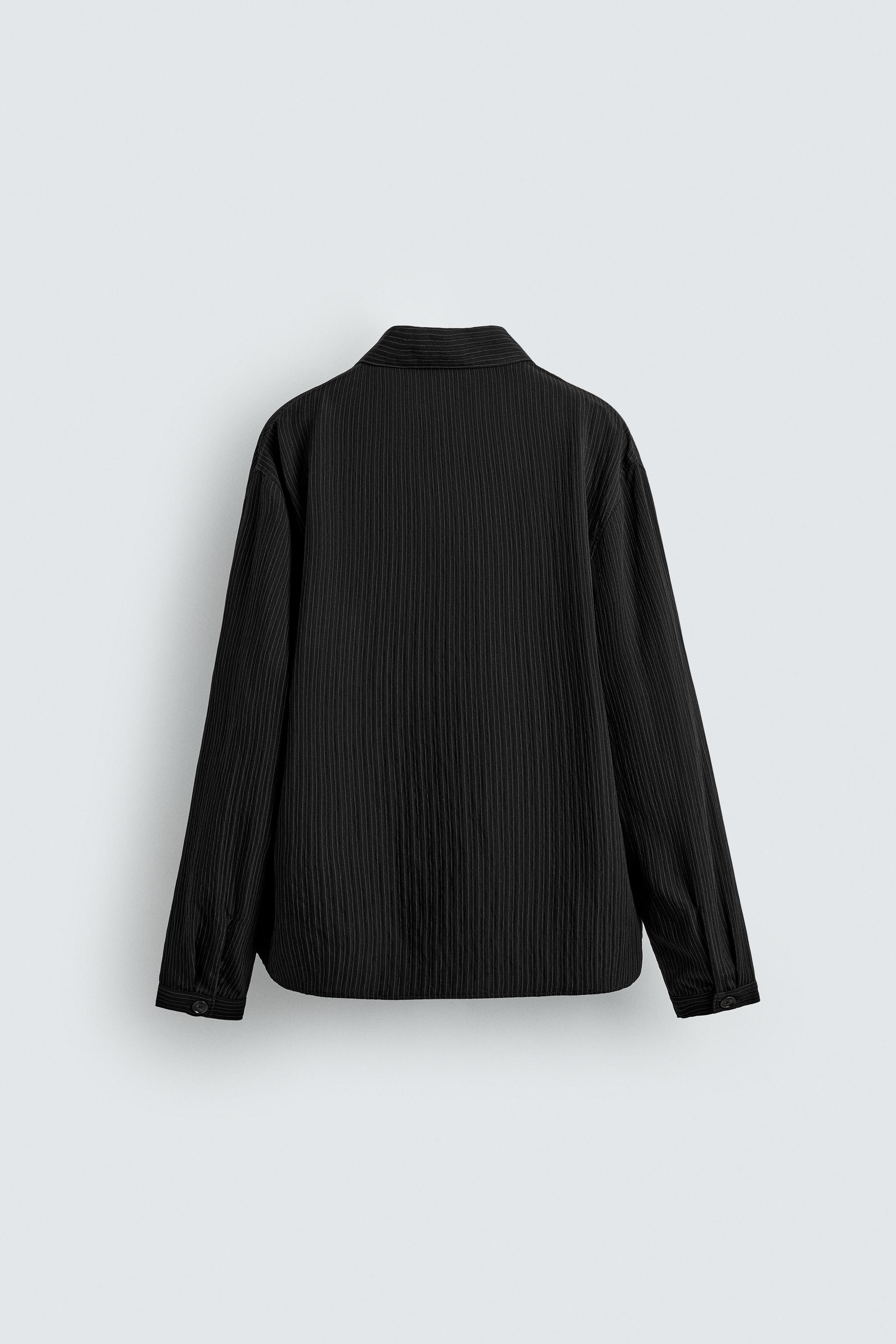 CHEMISE KIMONO À RAYURES