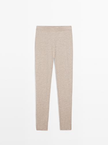 Zara 100% cashmere leggings - LIMITED - Mink